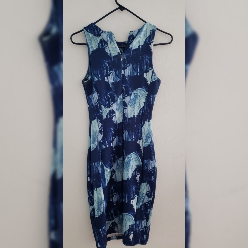 H&M Blue Dress SZ XS - Picture 2 of 6